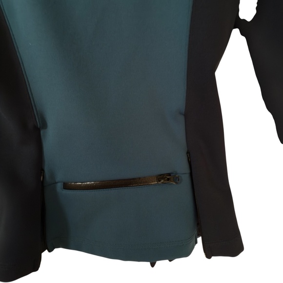 Zarély Performance Jacket Women’s M Navy Teal Athletic Dance Wear - Picture 8 of 12